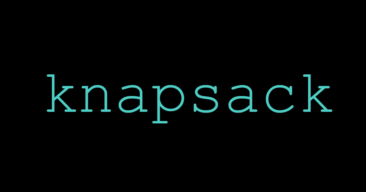 Knapsack Problem Concept